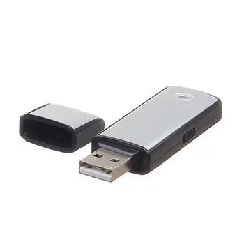 SK858 Mini USB Nahrávač Nahrávač Nabíjateľná Digitálny Hlasový Záznamník pre Nahrávanie Zvuku PC Stretnutie Rozhovor Nahrávanie Obrázok 2