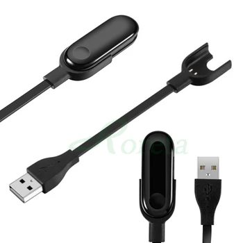 Roreta USB nabíjací kábel Pre Xiao Mi Kapela 3/4/5 smart hodinky nabíjací kábel rýchle nabíjanie kábel