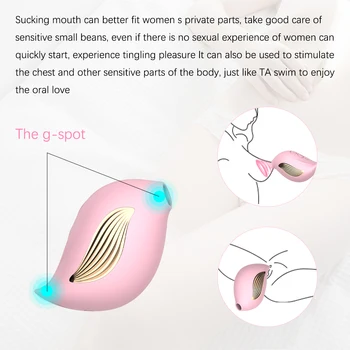 Vaginálne sania vibrátor 10 rýchlosť upozorňuje orálny sex sania stimulácia klitorisu ženský pár dospelých sexuálnu hračku, usb nabíjateľné Obrázok 2