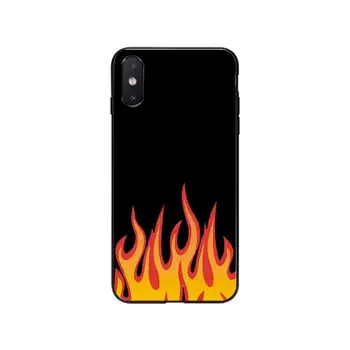 Oheň Telefón puzdro Pre iPhone 12 11 Pro XS MAX XR 7 8 6Plus 5 5S SE Obrázok 2