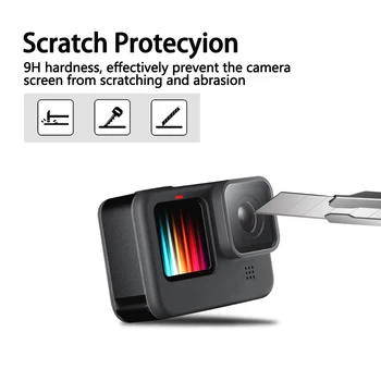 Tvrdené Sklo Screen Protector Kryt puzdro pre GoPro Hero 10 9 Black Objektív Ochrana Ochranný Film Gopro 10 Go pro Príslušenstvo
