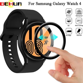 Pre Samsung Galaxy Sledovať 4 Watch4 40 mm 44 mm Ultra Jasné, Úplné Pokrytie 3D Zakrivené Mäkké PMMA Film Screen Protector -Nie Tvrdené Sklo Obrázok 2