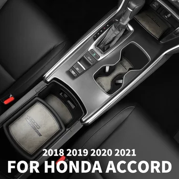 Auto interiérové dvere slot mat vody dráha nádrž mat dekorácie, doplnky pre Honda Accord 10. 2018 2019 2020 2021