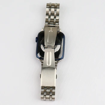 Nerezová Oceľ Remienok Pre Apple hodinky kapela 38mm 42mm Kovové WatchBand 40 mm 44 mm Šport Náramok pre iWatch série 6/SE/5/4/3/2/1 Obrázok 2