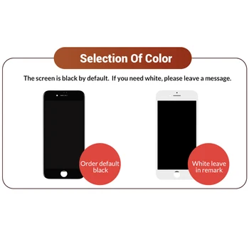 Nové Poistné Pre iPhone 5S SE 6S Plus LCD Displej tretie oko Nahradiť Dotykový Displej Pre iPhone 7 8 Plus Displej Black