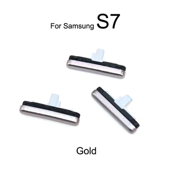 YuXi 1set=3ks Bočné Tlačidlo Pre Samsung Galaxy S7 G930 / S7 Okraji G935 Power On / Off +Hore / Dole, Hlasitosť Tlačidlo Tlačidlo Obrázok 2