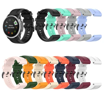 Ružové Kapela pre Fenix 6S Watchband Športové Hodinky Remienok pre Fenix 5S / 5S Plus/ Fenix 6S Pro /D2 Delta S Smartwatch Náramok Silikón Obrázok 2