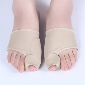 1Pair Nohy Orthotics Prst Corrector Nohy Starostlivosť Pedikúra Ponožky Bunion Straightener Vnútri Silikónový Gél Kosti Palec Nastavovač