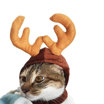 Vianočné Pet Plášť Golier Psy, Mačky Vianočné Dressup Oblečenie pre psy s Santa Claus Vzor Pet Oblečenie Príslušenstvo Nový Rok 2022 Obrázok 2