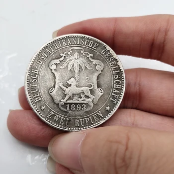 Nemecko 1893 Pamätné Mince Zber Guilelmus II Imperator Suvenírov Domáce Dekorácie Remesiel Ploche Ozdoby, Darčeky Obrázok 2