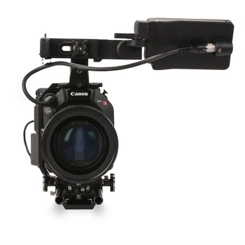 Tilta Fotoaparát Klietky Plošinu pre Canon C500 Mark II / C300 Mark III Plošinu ES-T19-A ES-T19-C s zameriavajú matný box Obrázok 2