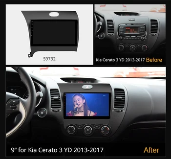 Ownice K7 Android 10.0 Auto Rádio Stereo pre Kia Cerato 3 YD roky 2013-2017 Podpora Predná kamera 4G LTE 360 2din Audio Systém 6 G+128G