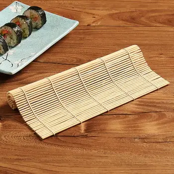 Bamboo Sushi Mat Sushi Opony Sushi Koľajových Navi List Maker Sushi Nástroje Ryža Valčeky Bambusu Non-stick Varenie Príslušenstvo