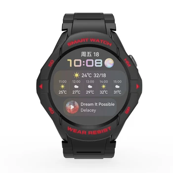 SIKAI Prípade Huawei Sledujte 3 TPU Shell Chránič covery Popruh Náramok Nabíjačka pre Huawei Watch3 SmartWatch Príslušenstvo