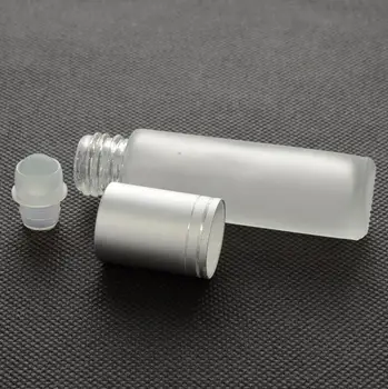 Veľkoobchod s 10 ml matné rollerball parfum fľaše,prázdne kozmetické kontajnerov prejdite na fľašu pre esenciálny olej LX1011 Obrázok 2