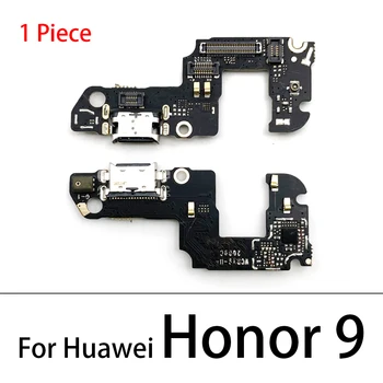 Nabíjanie pomocou pripojenia USB Port Dock Konektor Konektor Rada Flex Kábel S Mikrofónom Pre Huawei Honor 8 8A 9 10 20 30 Lite 30. Opravy Dielov