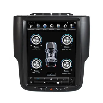 128G autoradio s GPS navigácie 2013-2018 vozidlo Dodge RAM car audio stereo s dotykový displej Multimediálneho Prehrávača Obrázok 2