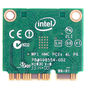 Intel wireless ac 3160 dual band 3160HMW intel 3160 ac ac3160 3160ac pre HP 710662-001 Bezdrôtovú kartu Mini PCI-E Sieťová karta Obrázok 2
