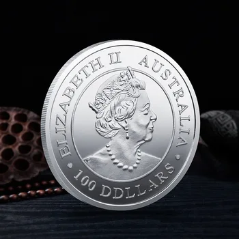 Austrálsky Klokan 2021 Pozlátené Mince, Suveníry a Darčeky Roztomilý Zvieratá Domáce Dekorácie Pamätné Mince Zbierky