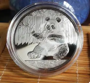 1/2ks Silver/Gold-Á Panda Baobao Pamätné Mince obchod so Zberateľskú