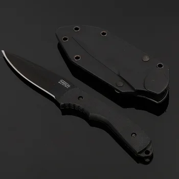 Mengoing Vonkajšie Pevnou Čepeľou Noža oceľ 440A Prežitie Utility Náhrdelník Nože S ABS Prezervatívy