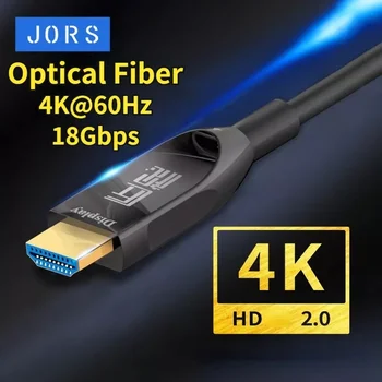 JORS Optický HDMI-Compatibl Kábel usb 2.0 Optické 4K 60Hz Audio-Video Pre TV Box PS3, PS4 Prepínač Projektor Notebook