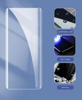 Pre Oneplus 10 Pro Screen Protector Mocolo 10 Pro Úplné Kvapaliny Lepené Zakrivené UV Tvrdeného Skla pre OnePlus 10 Pro Screen Protector Obrázok 2