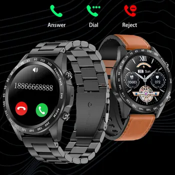 SENBONO 2022 Nové Mužov Smart Hodinky Ženy 1.3 Palcový Displej Vytáčanie Hovoru Srdcového tepu Nepremokavé Smartwatch pre IOS a Android Obrázok 2
