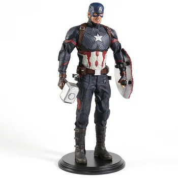 Marvel Avengers Kapitán Amerika Super Hrdina 1/6 Rozsahu Zberateľskú Obrázok Avengers Steve Rogers Modely Hračiek