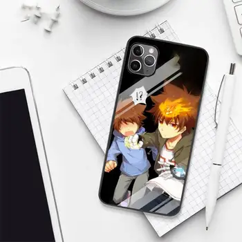 Katekyo Hitman Reborn Telefón puzdro pre iPhone 13 12 11 mini pro XS MAX 8 7 6 6 X Plus SE 2020 XR Obrázok 2