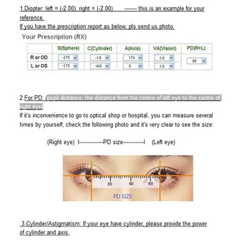 1.74 Index Predpis Šošovky Živice Asférické Okuliare, Šošovky pre Krátkozrakosť/Ďalekozrakosť/Presbyopia Super Super Tenký S Povlak Obrázok 2