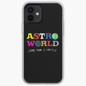 Astroworld Pozrieť Mama, môžem Lietať Telefón Prípade Prispôsobiteľné pre iPhone 11 12 13 Pro Max Mini X XS XR Max 6 6 7 8 Plus 5 5S