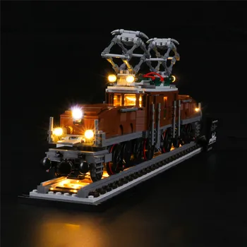 Kompatibilné s LEGO LED Osvetlenie stavebným 10277 Krokodíla Lokomotíva Osvetlenie Príslušenstvo