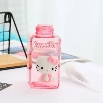 TAKARA TOMY Módne Cartoon Hello Kitty Cestovné Lotion Fľaša Sub-bottom Jednoduché Squeeze Prenosné Výlet Fľašu