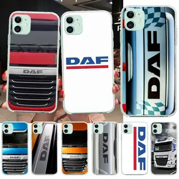 Nákladné vozidlo značky DAF Telefón puzdro pre iphone 12 pro max 11 pro XS MAX 8 7 6 6 Plus X 5S SE 2020 XR kryt