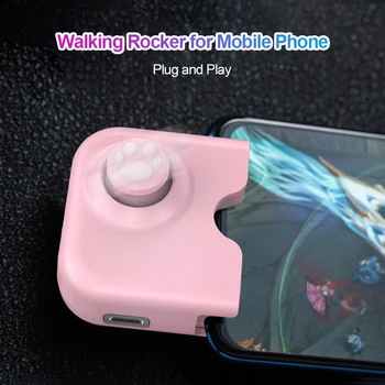 Mobilný Herný ovládač s USB C Port pre Android Telefónu Smartphone, Tablet Gamepad Silu Prejsť Cez Nabíjanie Pink/Black/White Obrázok 2