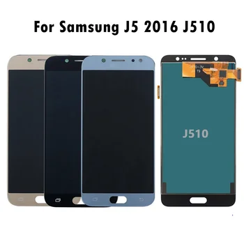 Pre Samsung J5 2017 J530 LCD Samsung Galaxy J5 J500 J5 2016 J510 LCD Displej Dotykový Displej Digitalizátorom. Náhrady