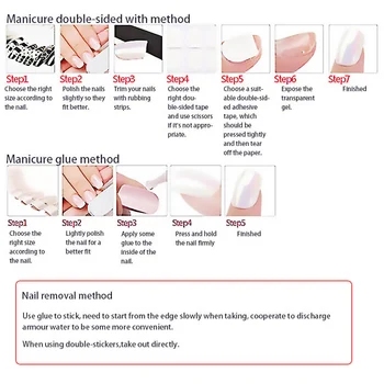 24PCS roztomilý vlna bodov srdce krátke akryl na nechty Ženy Nositeľné Úplné Pokrytie Prst Červená Falošné Nechty s Lepidlom Hotový Výrobok