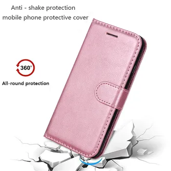 S8 S9 S10e Plus S3 S4 S5 S6 S7 Okraji PU Kože Flip Cover Peňaženky Telefón puzdro Pre Samsung Galaxy Note 3 4 8 9 J4 6 Stand Bag Coque