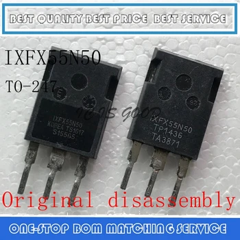 2KS-10PCS IXFX55N50 55N50 500V 48A TO-247 MOSFET Tranzistor Pôvodné demontáž