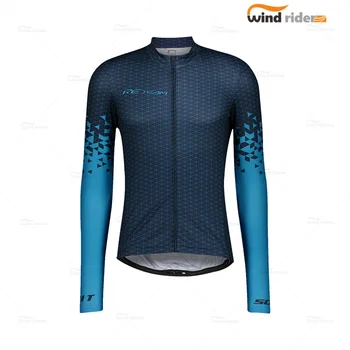 2021 cyklistika dres Ženy Dlhý Rukáv Oblečenie Športové MTB Tím Bunda Maillot Ropa Ciclismo Jar Priedušná Športové oblečenie