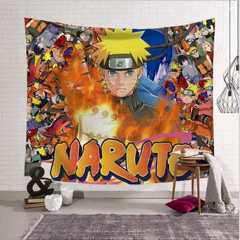 10pcs 150x100cm Nástenné Gobelíny Anime Uzumaki Naruto Uchiha Sasuke Uchiha Itachi Nástenné Závesné Dekorácie Fotografia v Pozadí