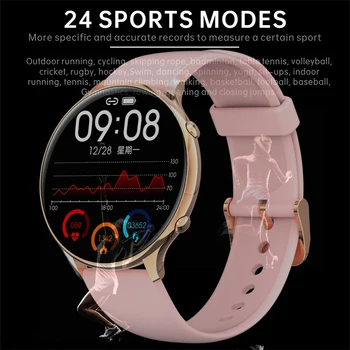 LIGE Módne Ženy Smartwatch Športové Fitness Tracker Smart Hodinky Správy Push Náramok plne Dotykový Dámy Hodiny Pre Huawei Xiao