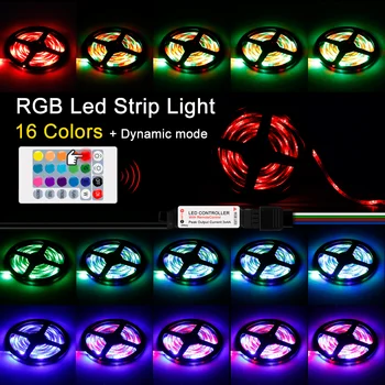 RGB Vodeodolné Svetlo, Pás USB LED Pásy, LED Svetlo Mäkké Svetlo Pásy Neónové Lampy, 5V dc svetlo Led Para Habitacion 50 CM 1M 2M 3M 4M 5M