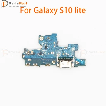 Nabíjanie Flex pre Samsung Galaxy s rezacím zariadením S10 lite USB Nabíjací Dock Konektor Originálne Nabíjací Port Rada Náhradné Diely Obrázok 2