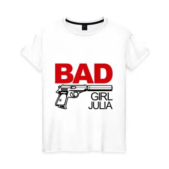 Dámske tričko bavlna zlé dievča Julia