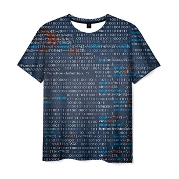 Pánske T-shirt 3D Informatiky