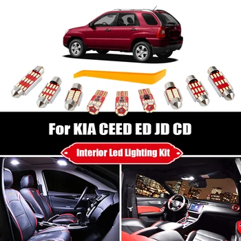 Pre KIA CEED ED JD CD Combi SW Hatchback Sportswagon Pro GT 2006-2019 Canbus Vozidla LED Osvetlenie Interiéru Auta Príslušenstvo Obrázok 2