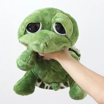 Candice guo! super roztomilé plyšové hračky mora zvierat zelená korytnačka veľké oči korytnačka mäkká plyšová dieťa narodeniny Vianočný darček 1pc