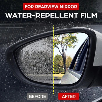 Úplné Pokrytie Anti Fog Film Rainproof Spätné Zrkadlo na Ford Mustang 5. 6. Gen S197 S550 GT 2010~2020 Auto Príslušenstvo 2018 2019 Obrázok 2